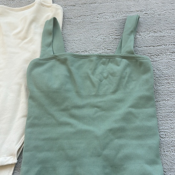 Bodysuits- Ribbed Strappy - Picture 4 of 7